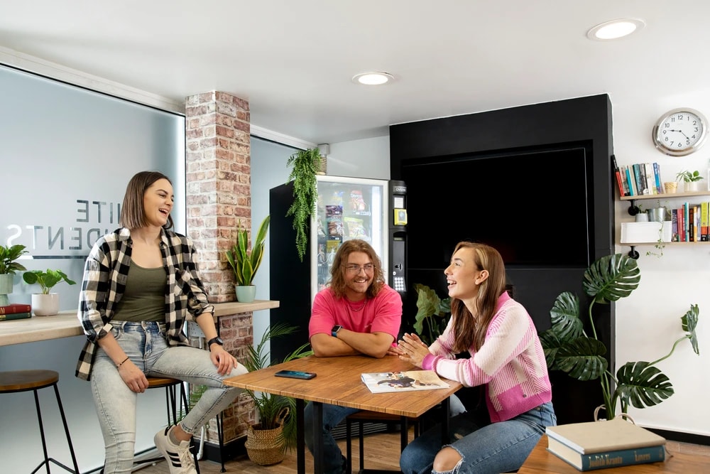 Common room at The Bakery