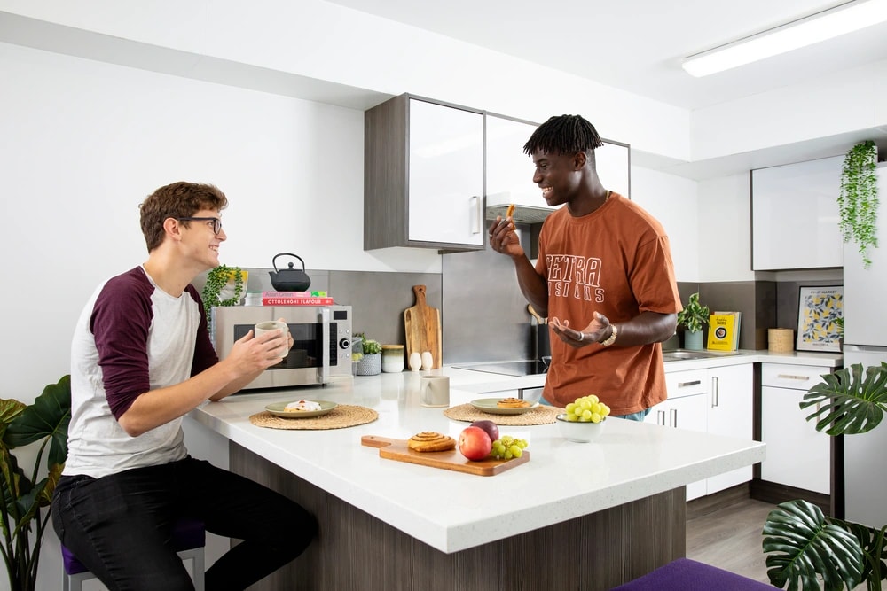 Shared kitchen in The Bakery