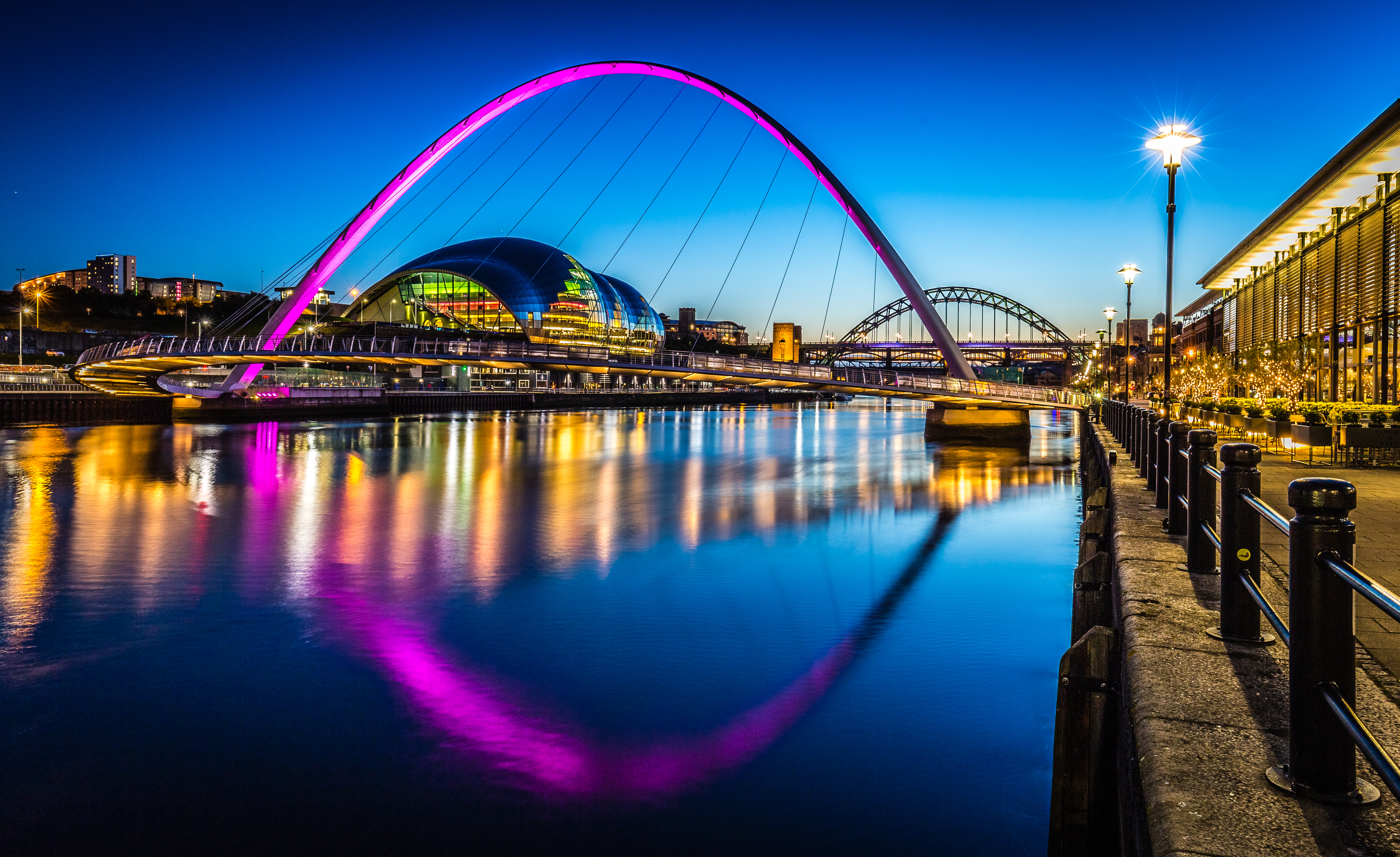 Newcastle city landscape