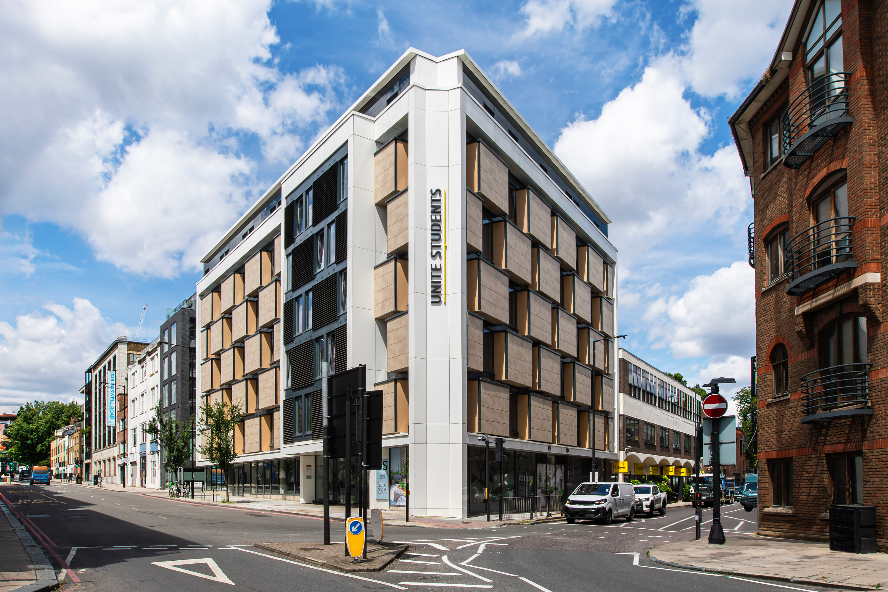 Exterior of Student Living Heights