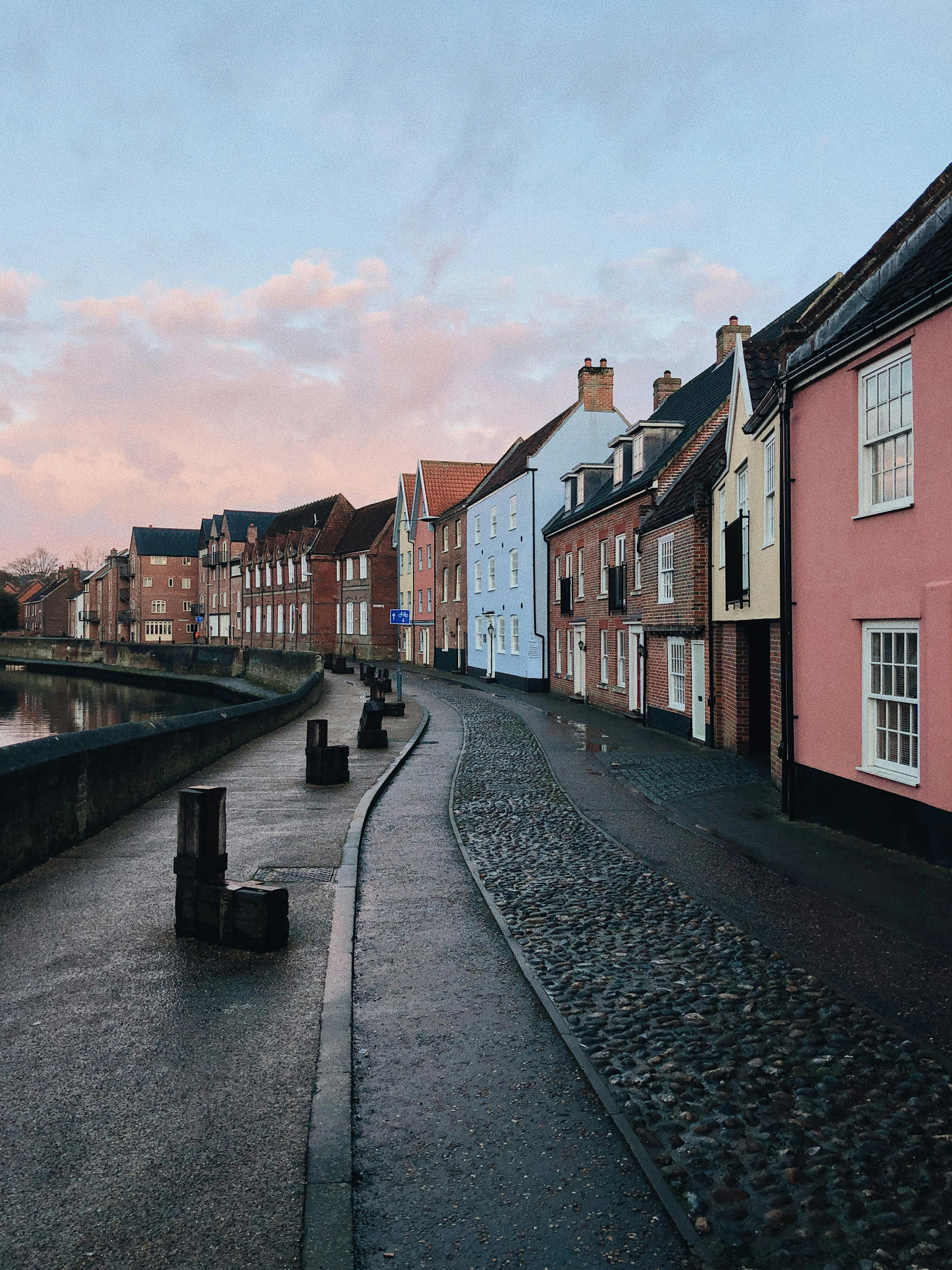 Photo of houses on a street
