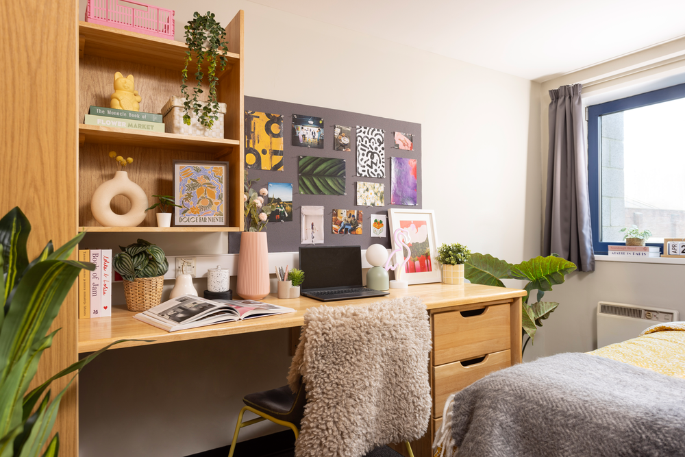 Study space in an En-suite room