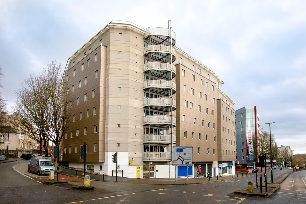 Exterior of the Blenheim Court building