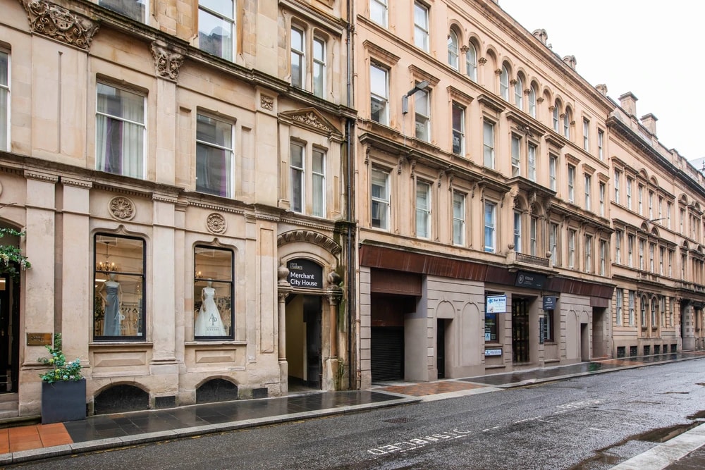 Exterior of Merchant City House building