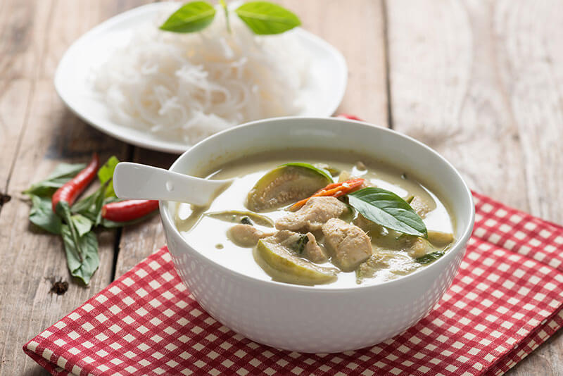 Thai green curry