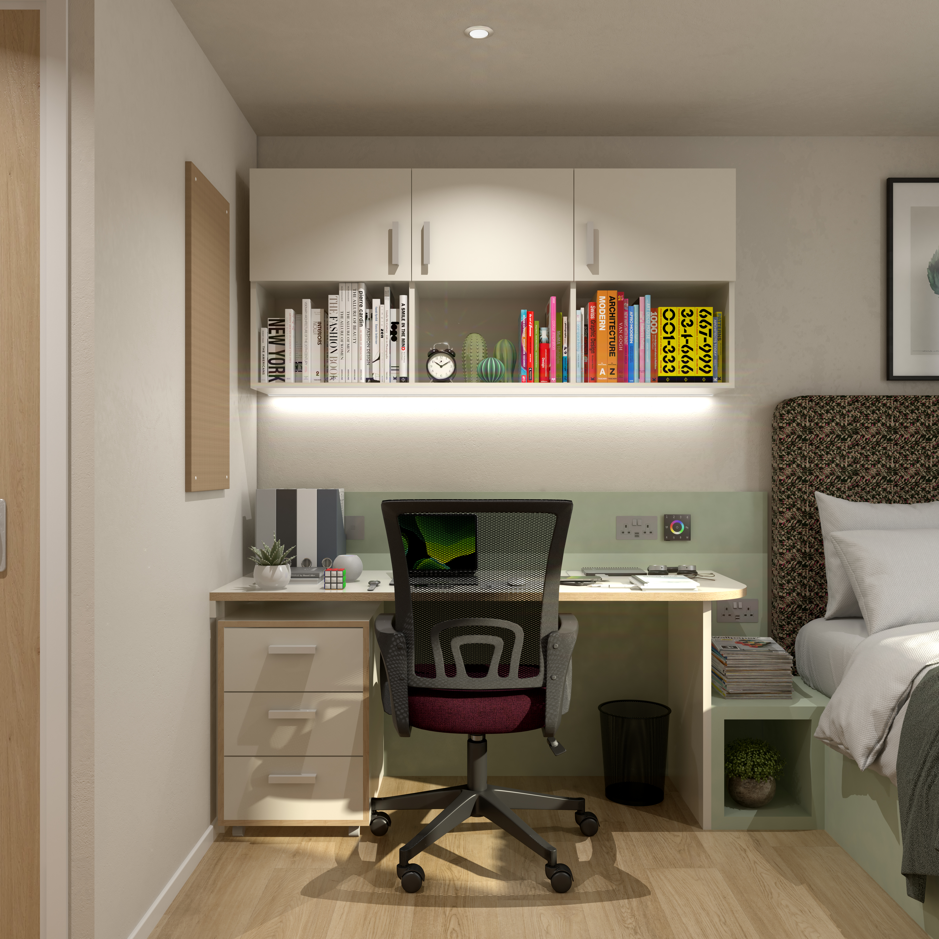 Study space in an En-suite room