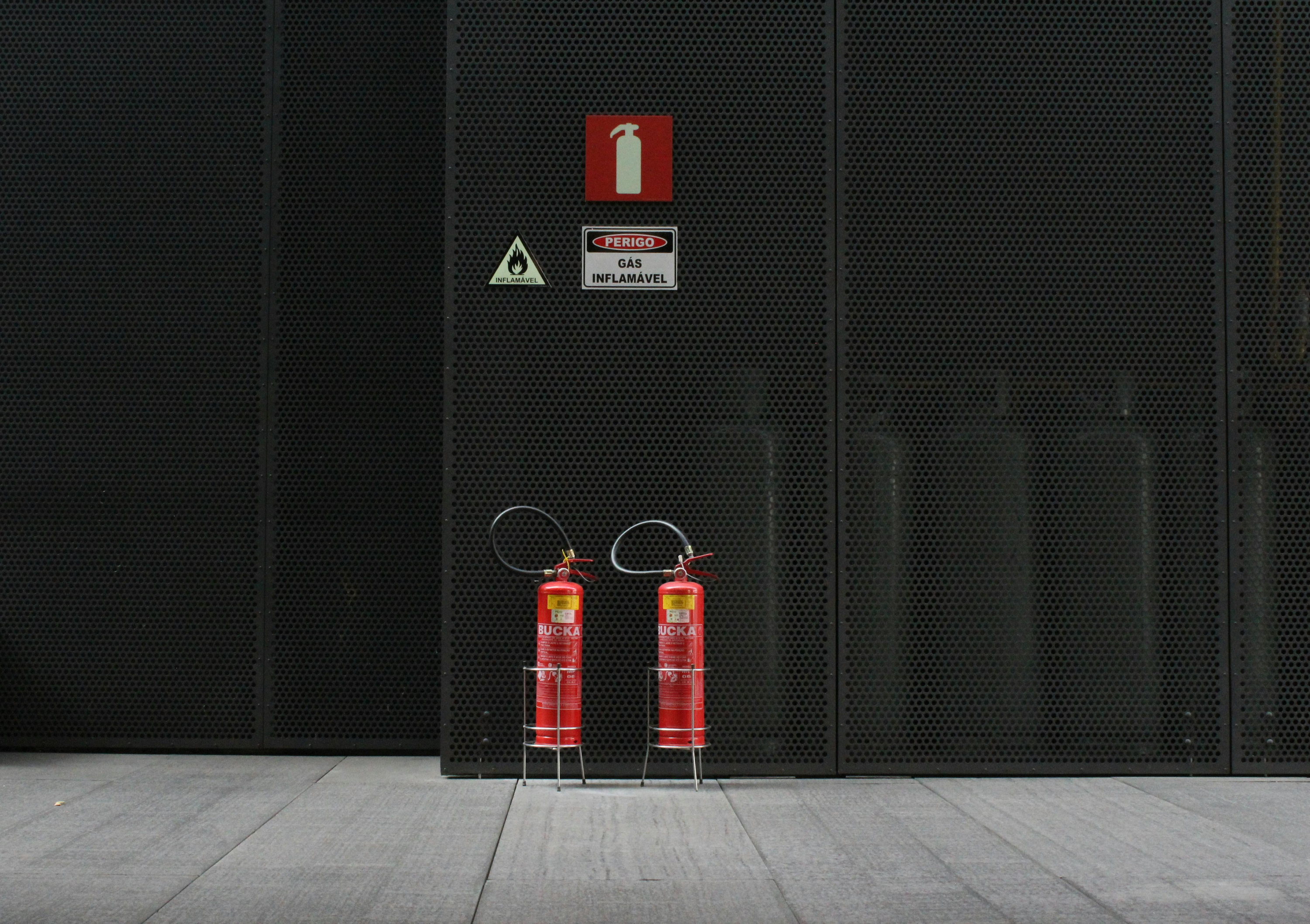 Fire extinguishers 