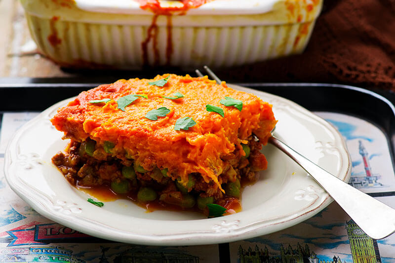 Sweet-potato cottage pie