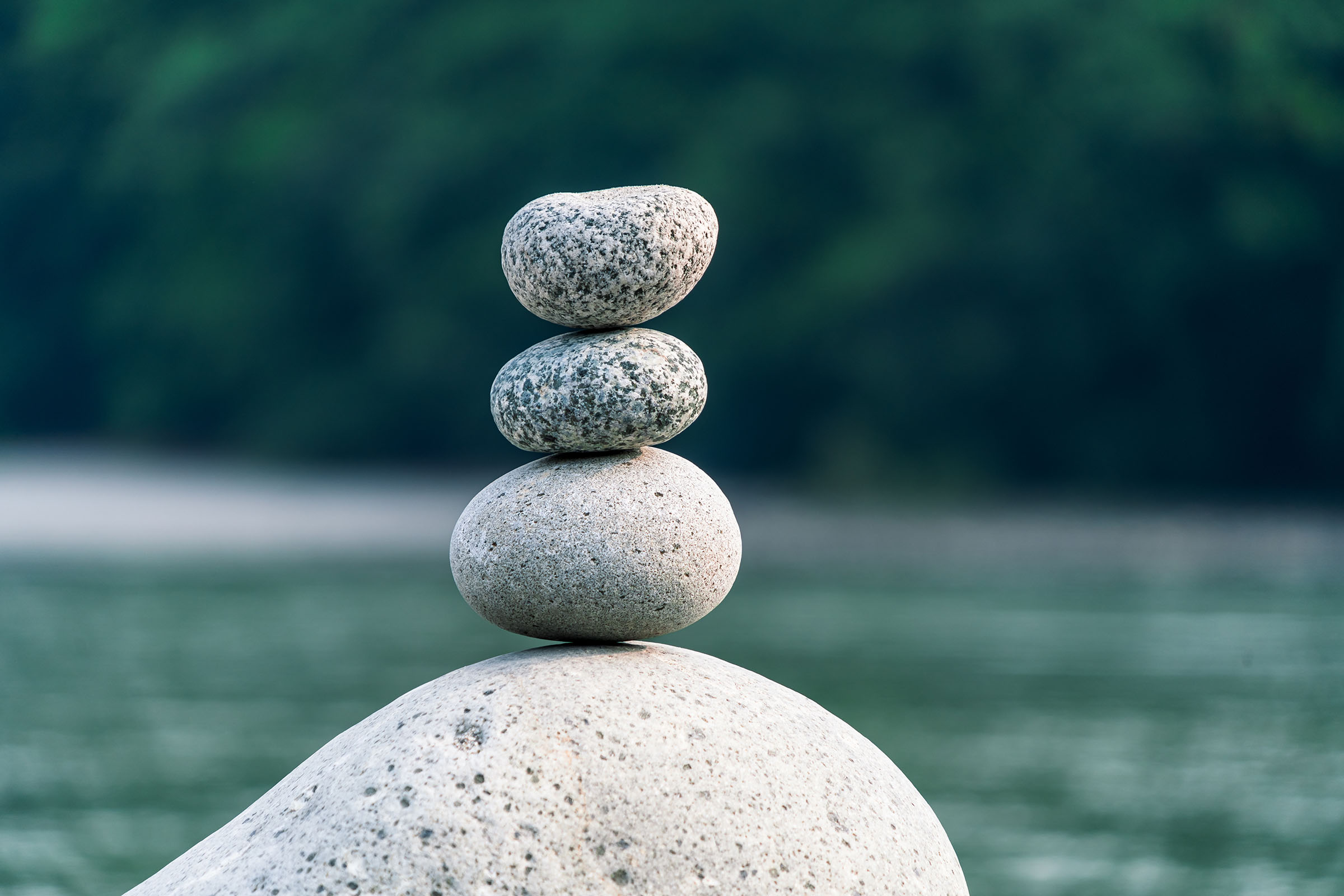 Stack of balanced stones