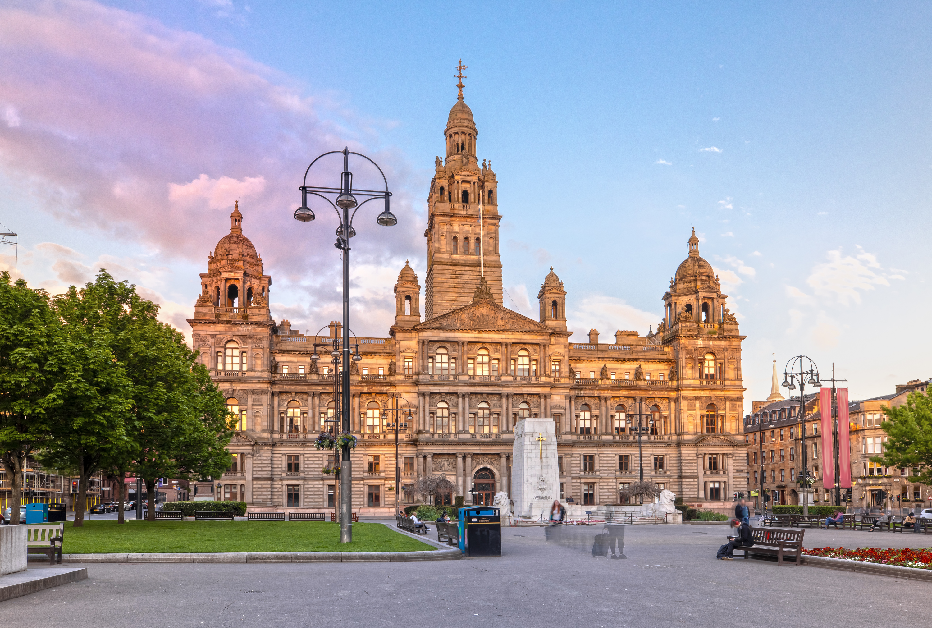 Glasgow city landscape