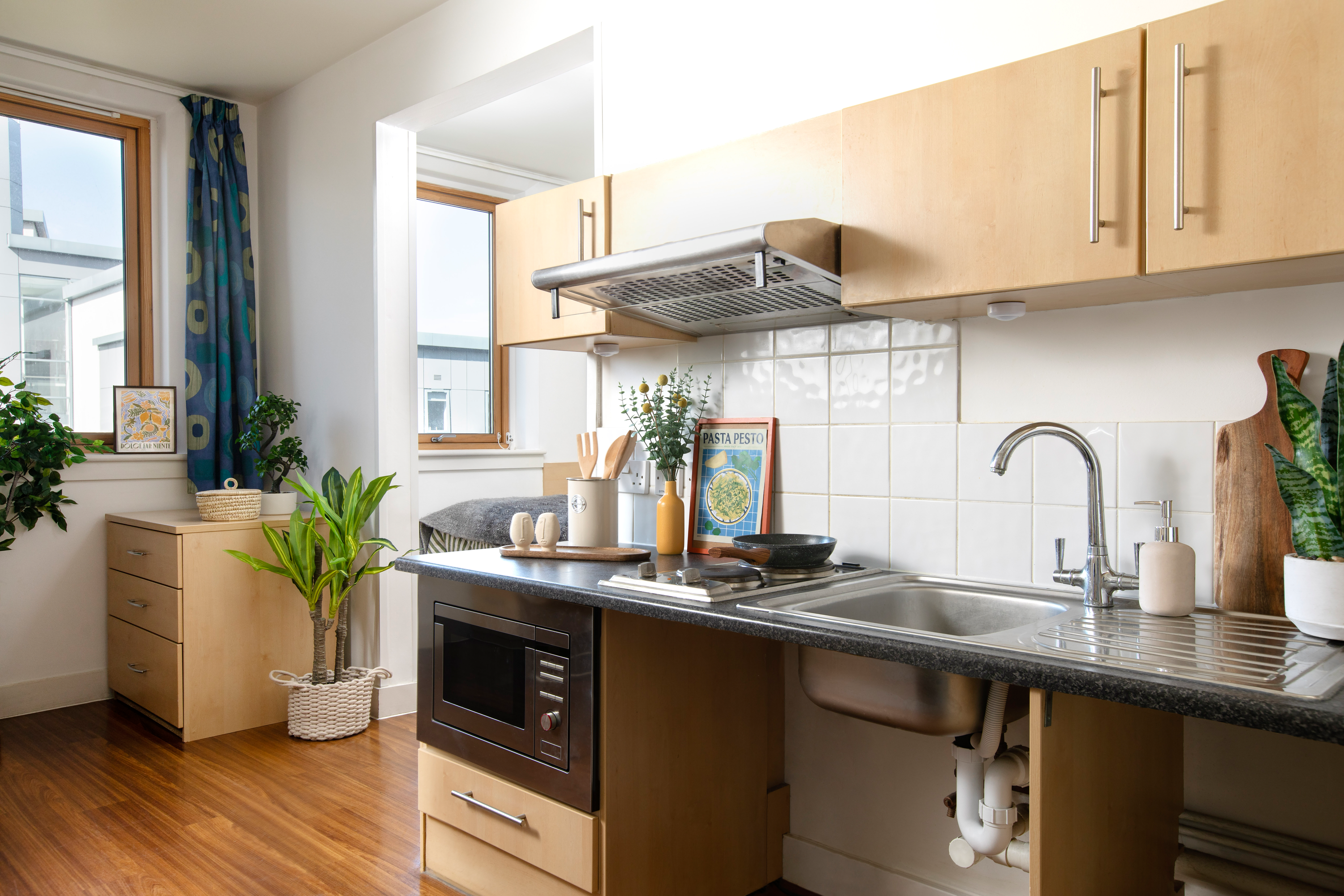 Kitchen in an Accessible Studio