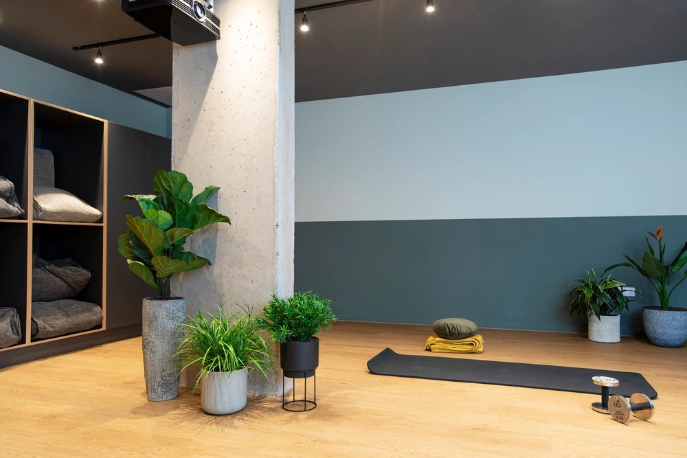 Fitness studio at Campbell House