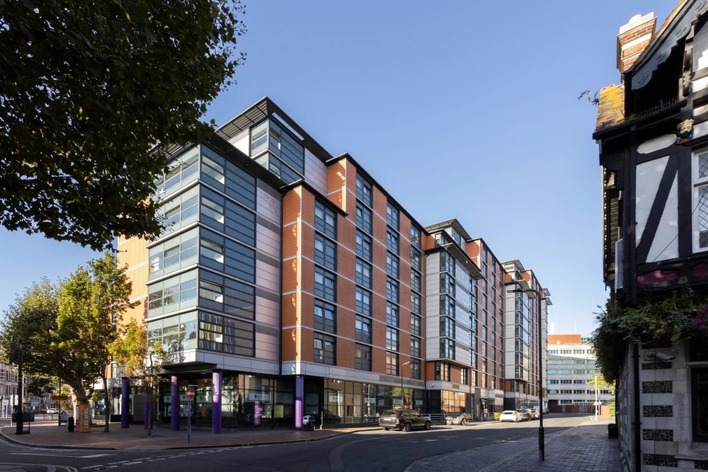 Exterior of Rosalind Franklin Halls