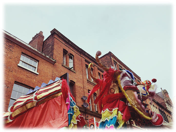 Chinese Dragon on Chinese New Year