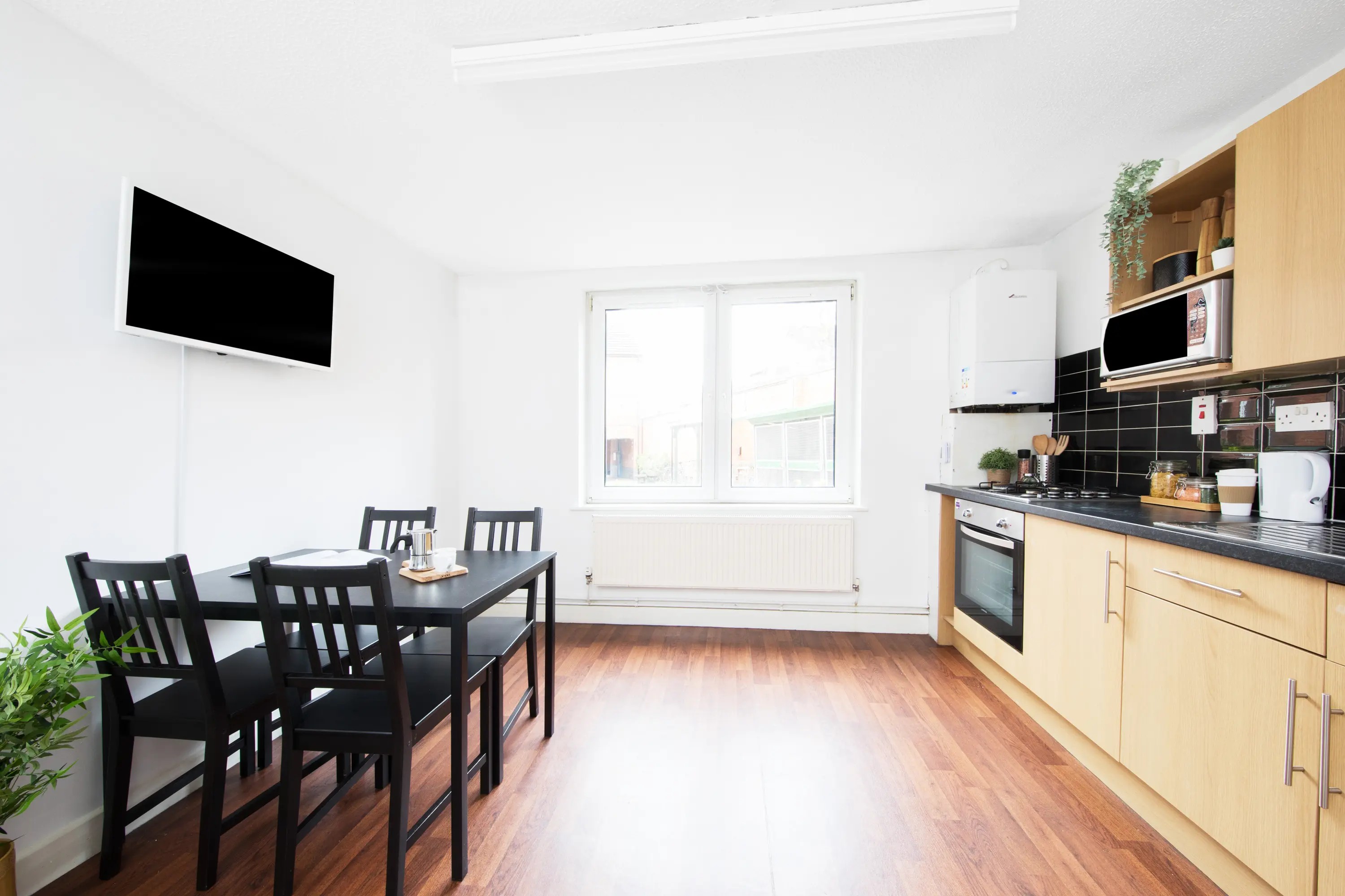 Shared kitchen at Rose House