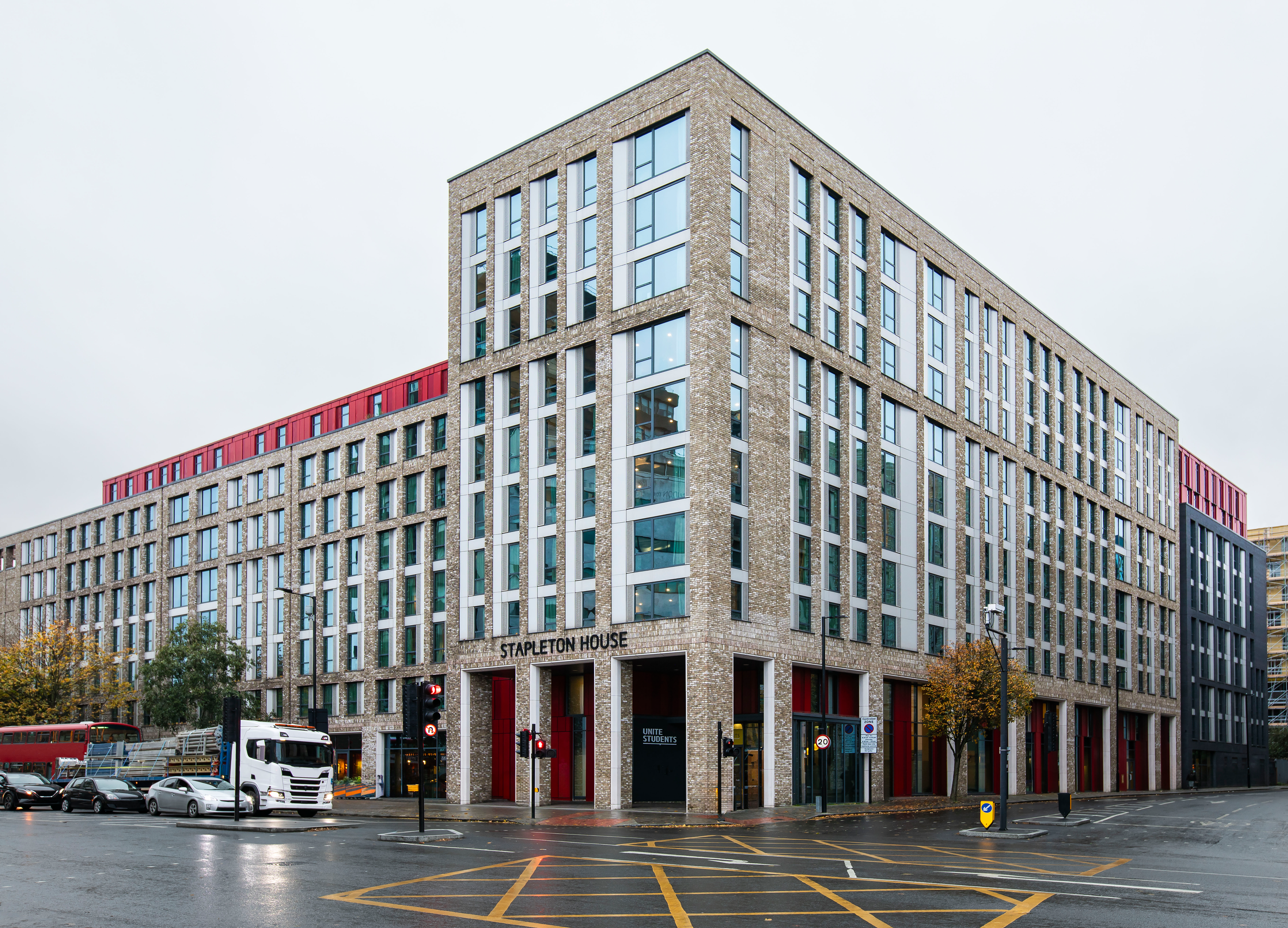 Exterior shot of Stapleton House