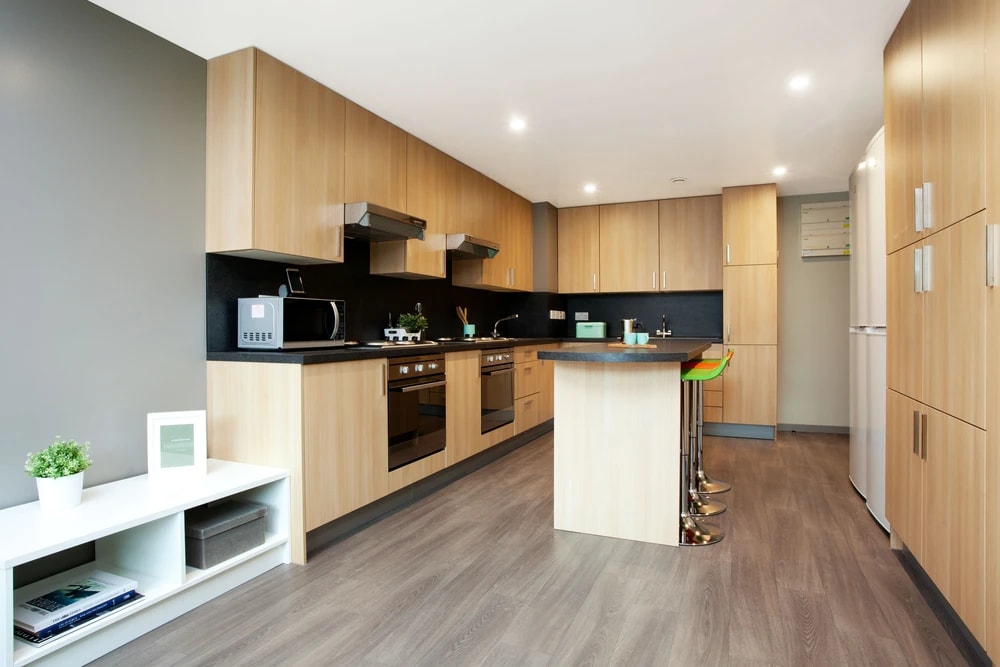 Shared kitchen for ensuite rooms