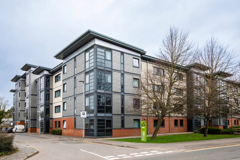 Exterior of the Waterside Court building