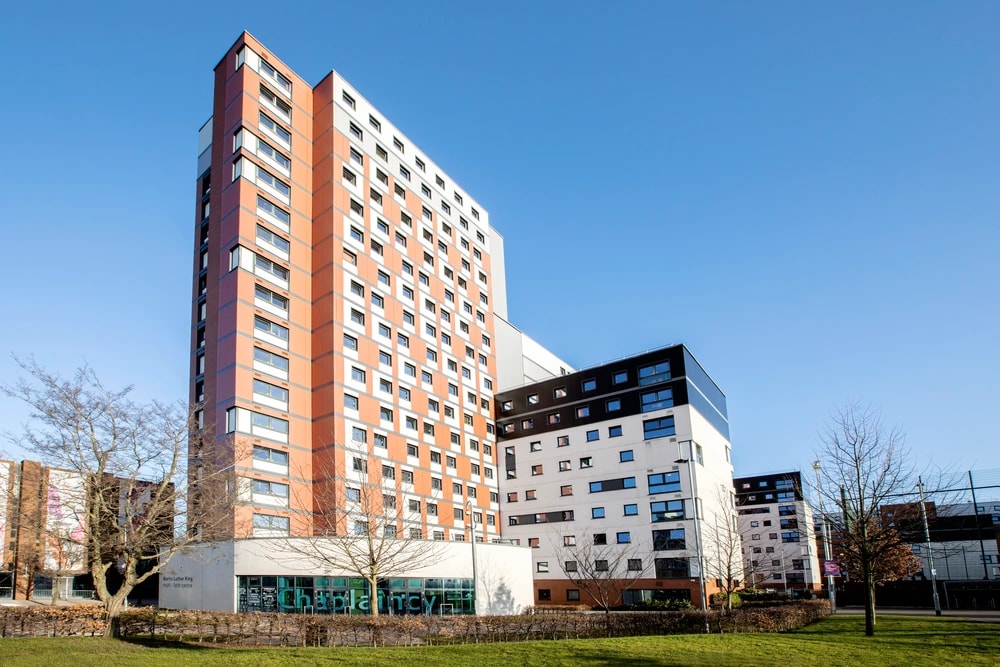 Exterior of the James Watt building