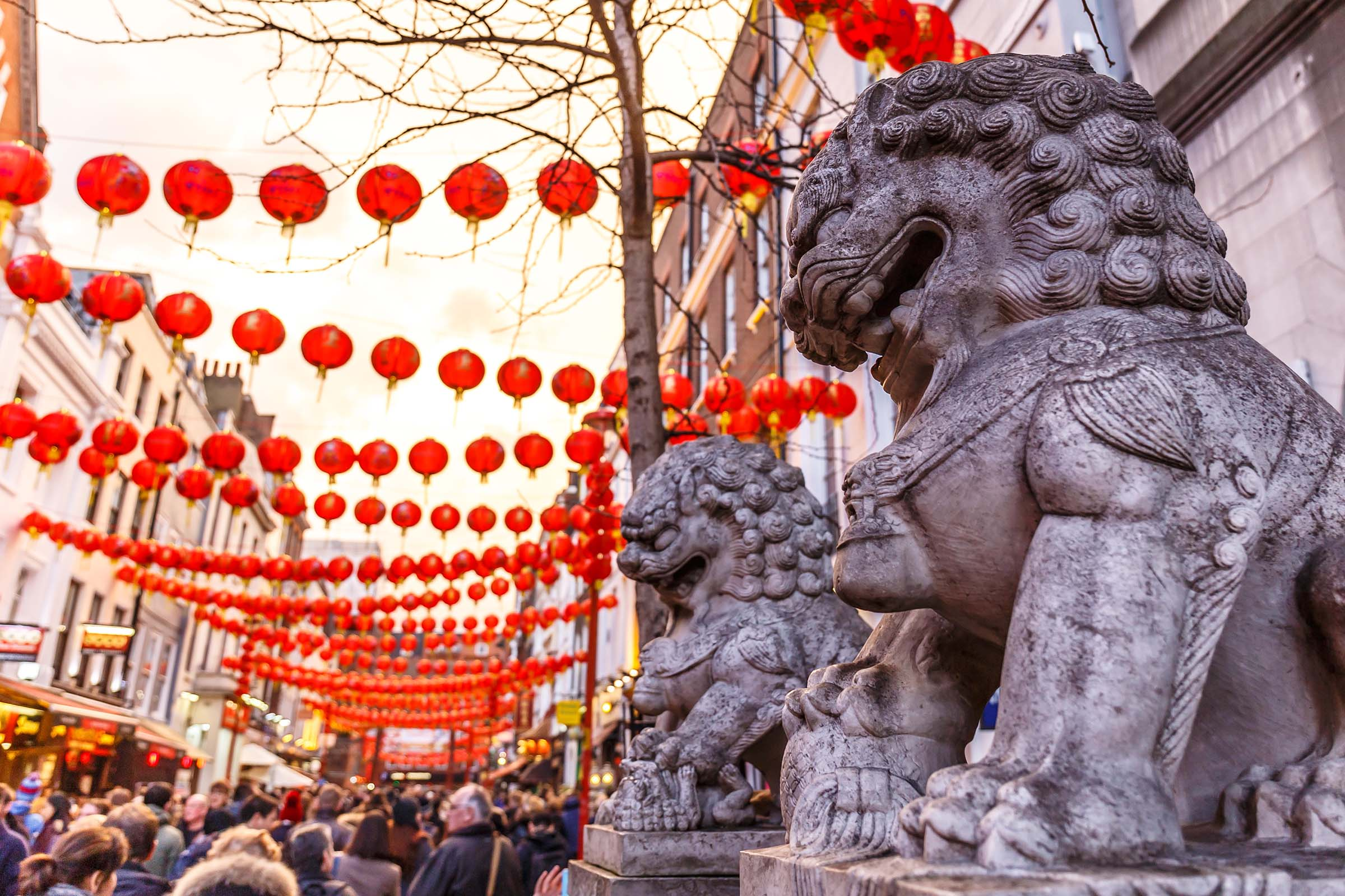 Chinese New Year celebration in the UK