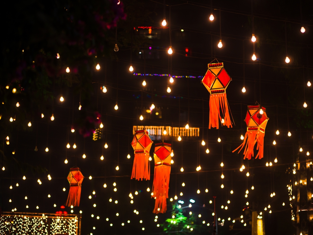 Diwali lanterns