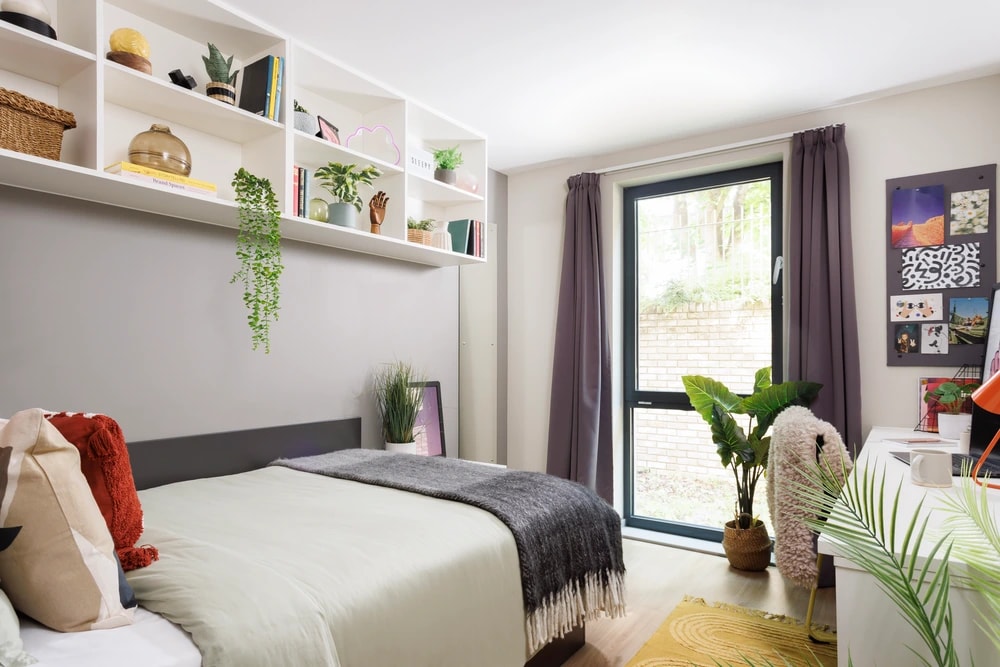 Bed in an En-suite room