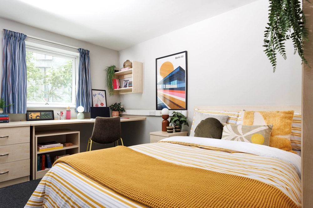 Bed in an En-suite room