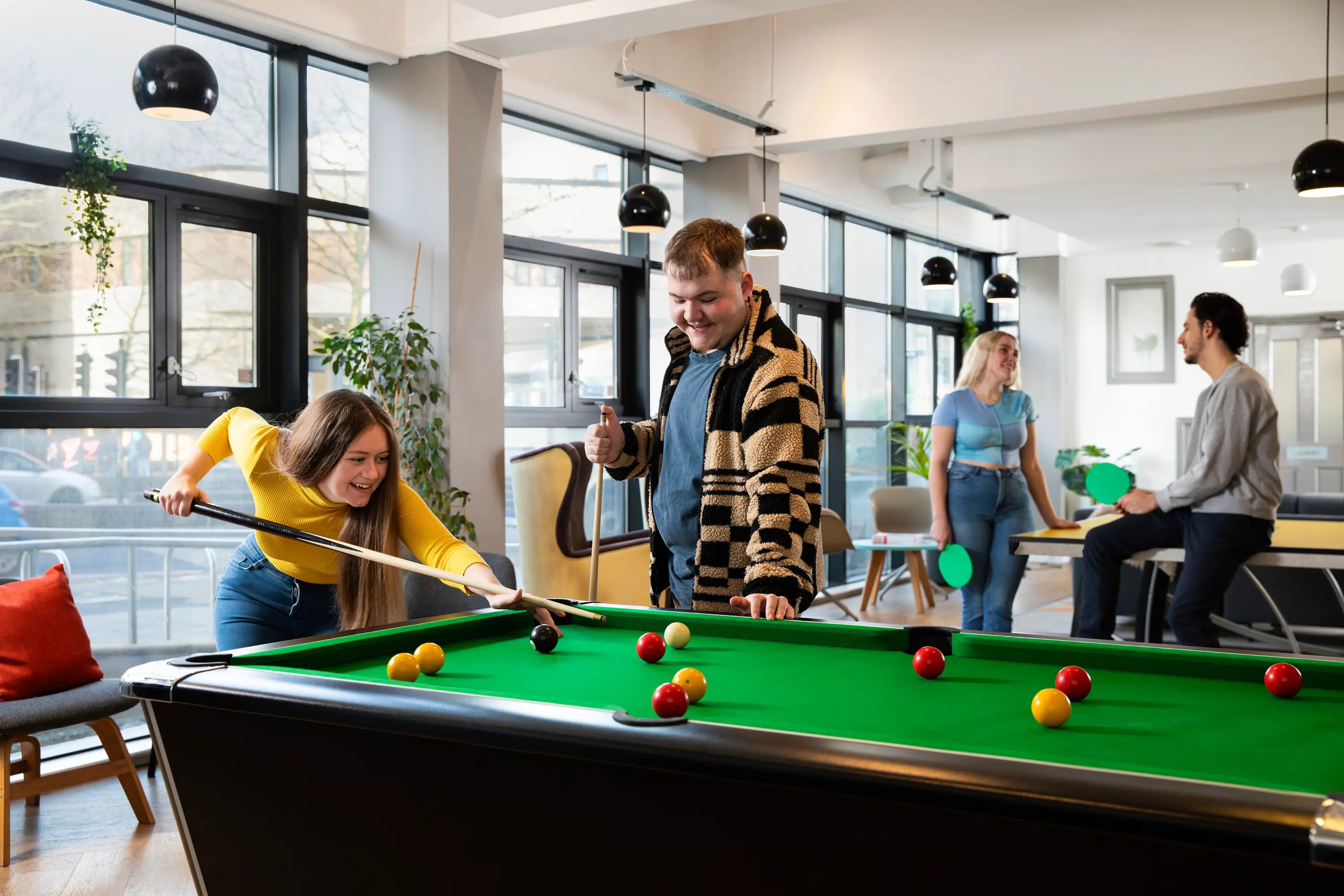 Games area at Phoenix Court